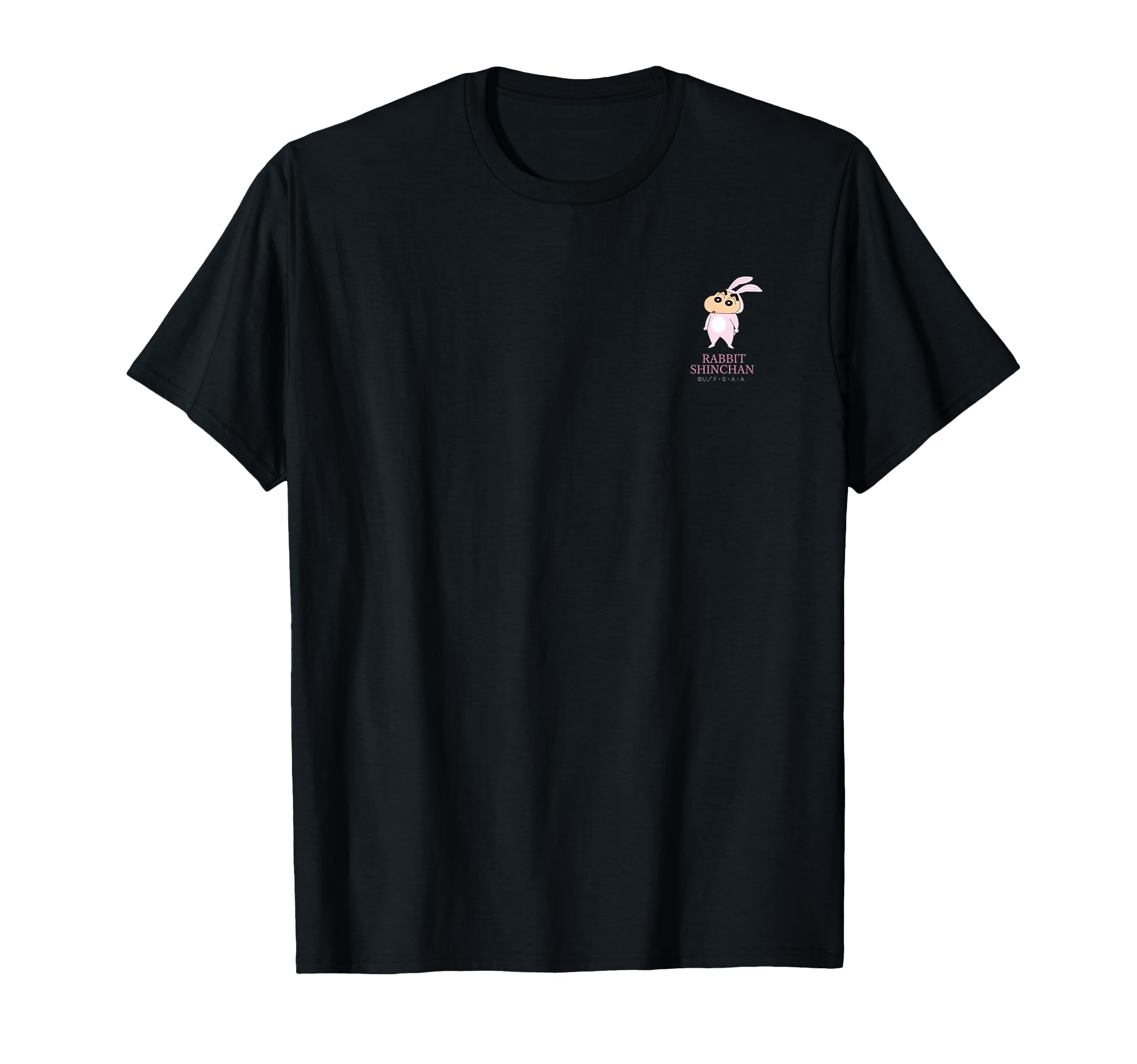 

Crayon Rabbit One Point Shin-chan Shin-chan T-shirt чёрный