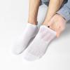 Summer Men's Socks Boat Socks Solid Colored Cotton Socks Anti Slip Antibiosis Breathable Mesh Sports Socks