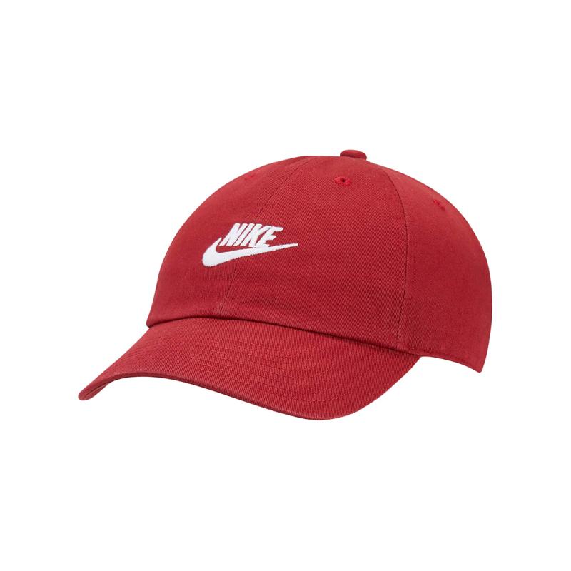 

Nike Cotton Baseball Caps Unisex Pomegranate Red Casual 913011-690 F