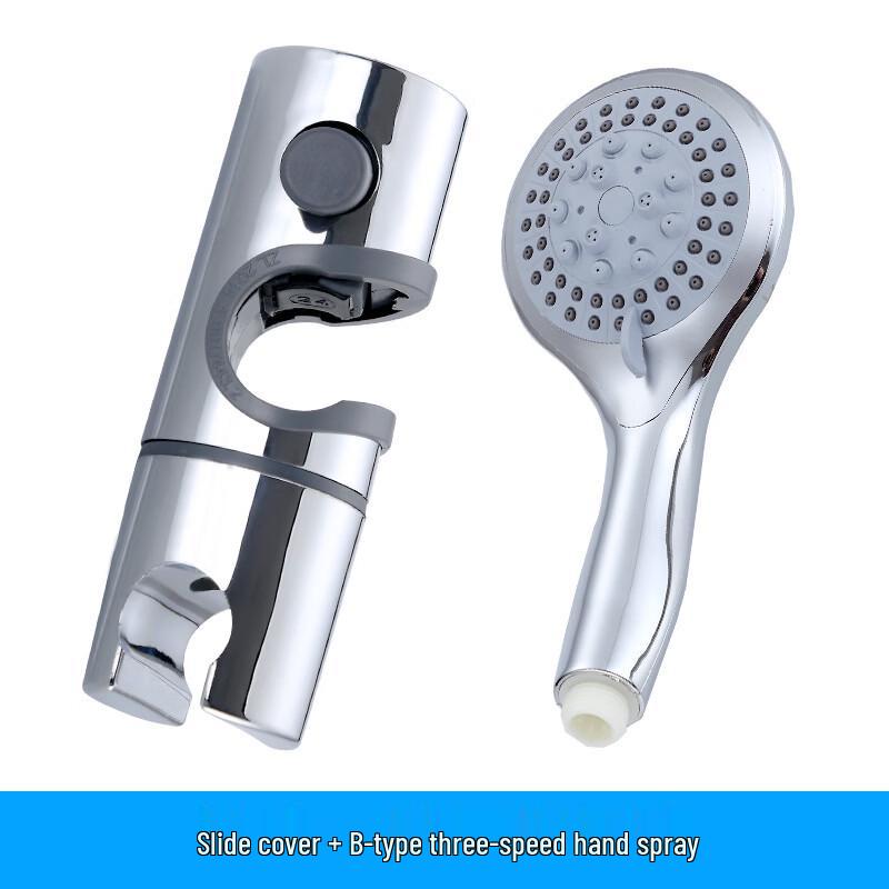 Hanyou Adjustable Shower Head Holder with 3-Mode Spray