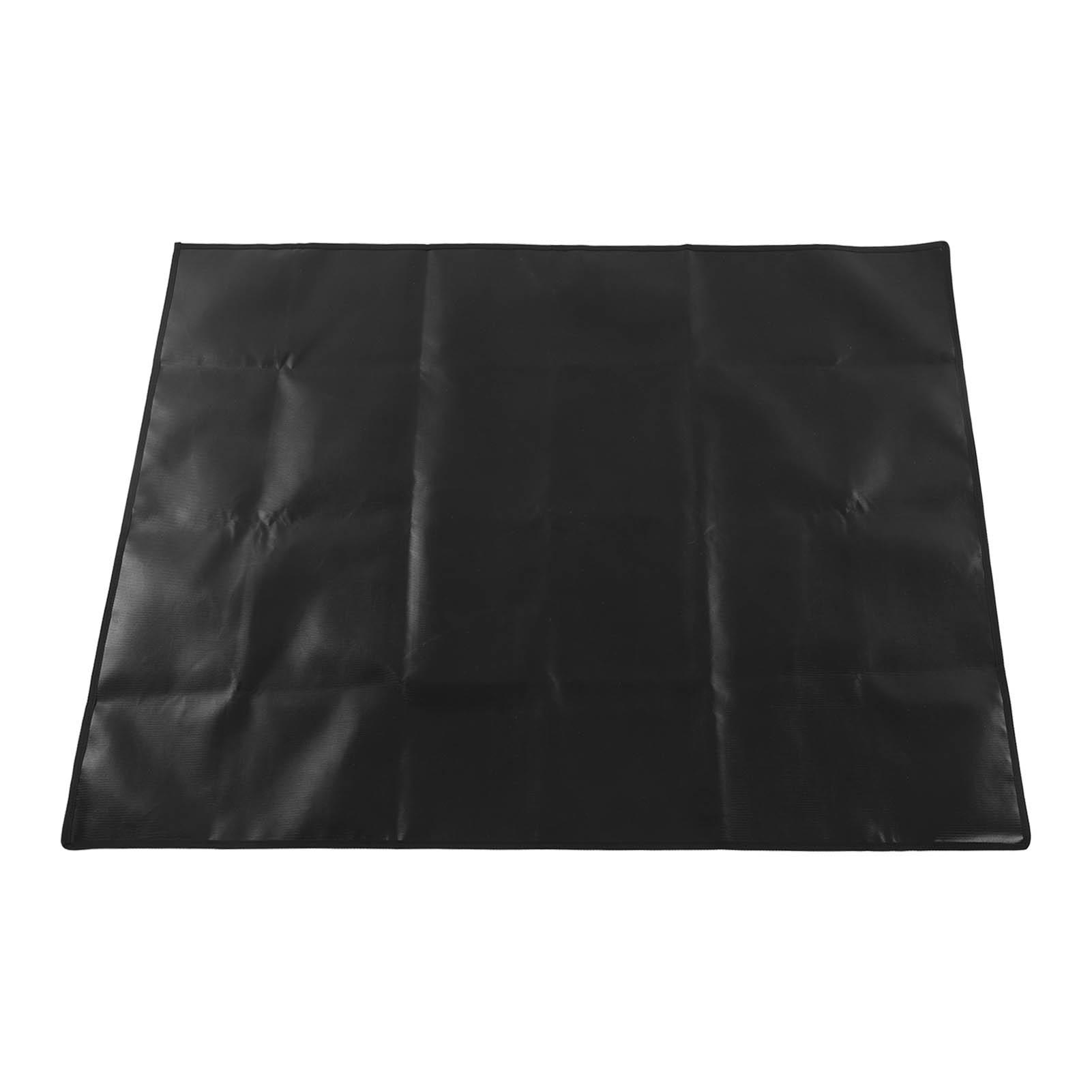 

Under Grill Mat Double Sided Fireproof Heat Resistant Reusable BBQ Floor Mat Fire Pit Mats for
