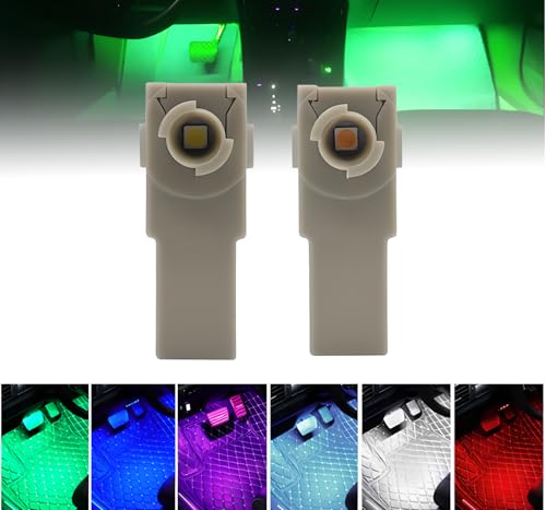 

Светодиодная подсветка салона для ног Toyota Multicolor [2 шт.] (зеленый) [Параллельный импорт]