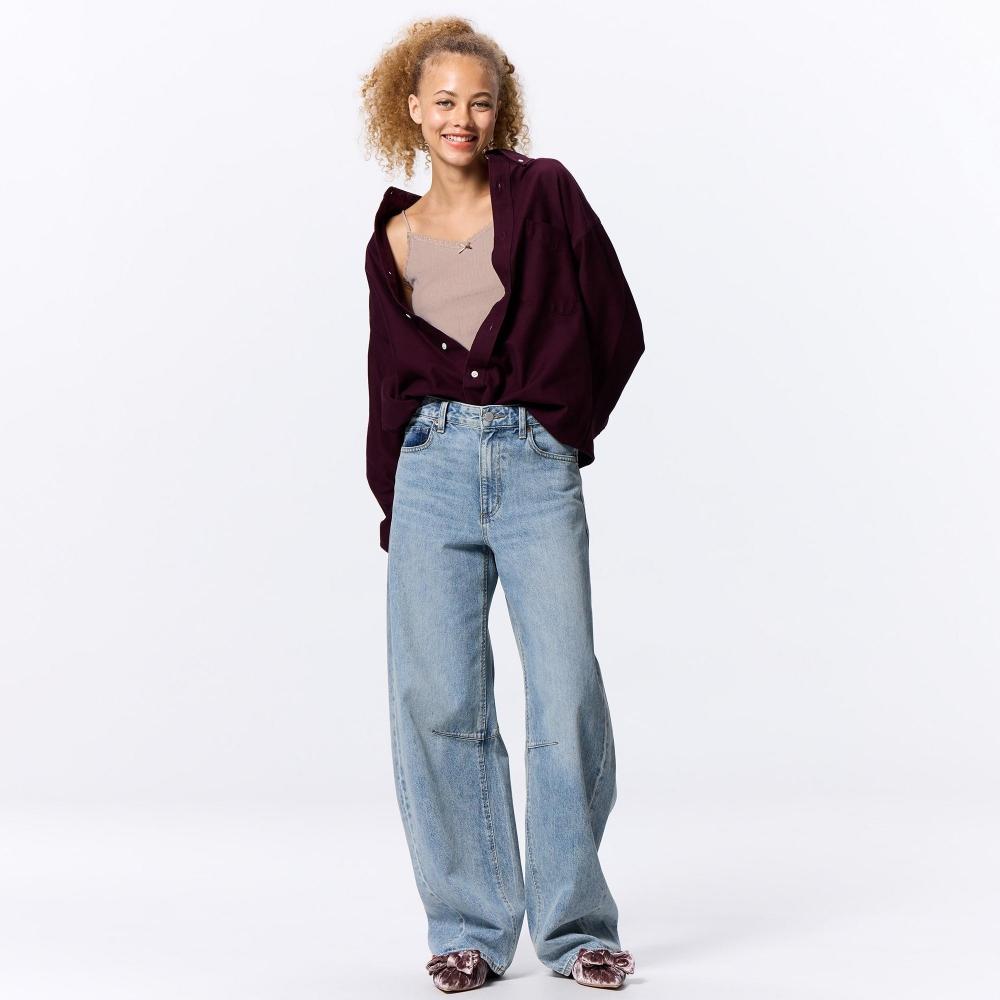 Gu By Uniqlo Cotton Blend Ribbed Camisole  Dry 