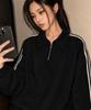ANEWBROS Comfort Oversized Track Caravan Zip-Up 2 Colors [Anbm_8001]