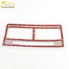 Mustang T70 Front Air Outlet Decorative Frame: Stainless Steel Console Air Conditioning Sequin Sticker.