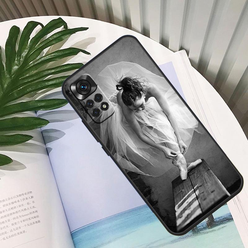 Ballerina Girl Dancing For Xiaomi Redmi 10C 9C 12C 10A 9T Case For Redmi Note 12 8 9 10 11 Pro 9S 10S 11S Cover