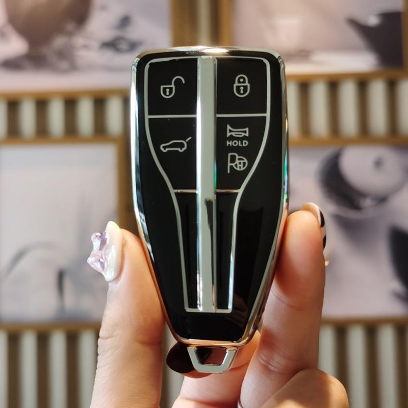 2023 Hongqi H5 Key Case for Women: Compatible with H7, H9, HS5, HS7, HS3 - Protective Car Key Cover and Buckle