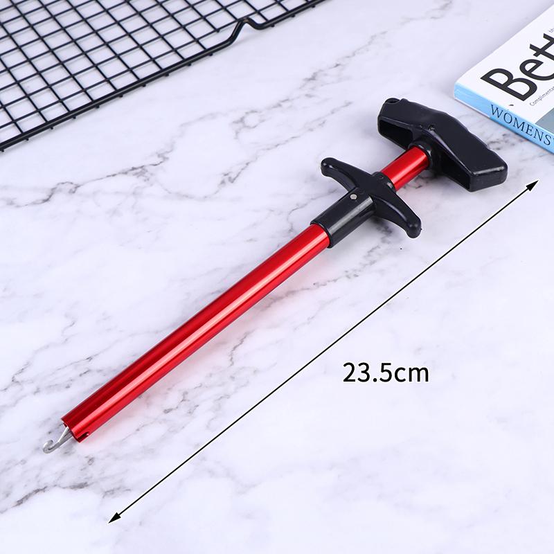 1PC Fishing Hook Remover Aluminum Tube Ergonomic Design Detacher Tool for Safe Efficient Lure Release Angling
