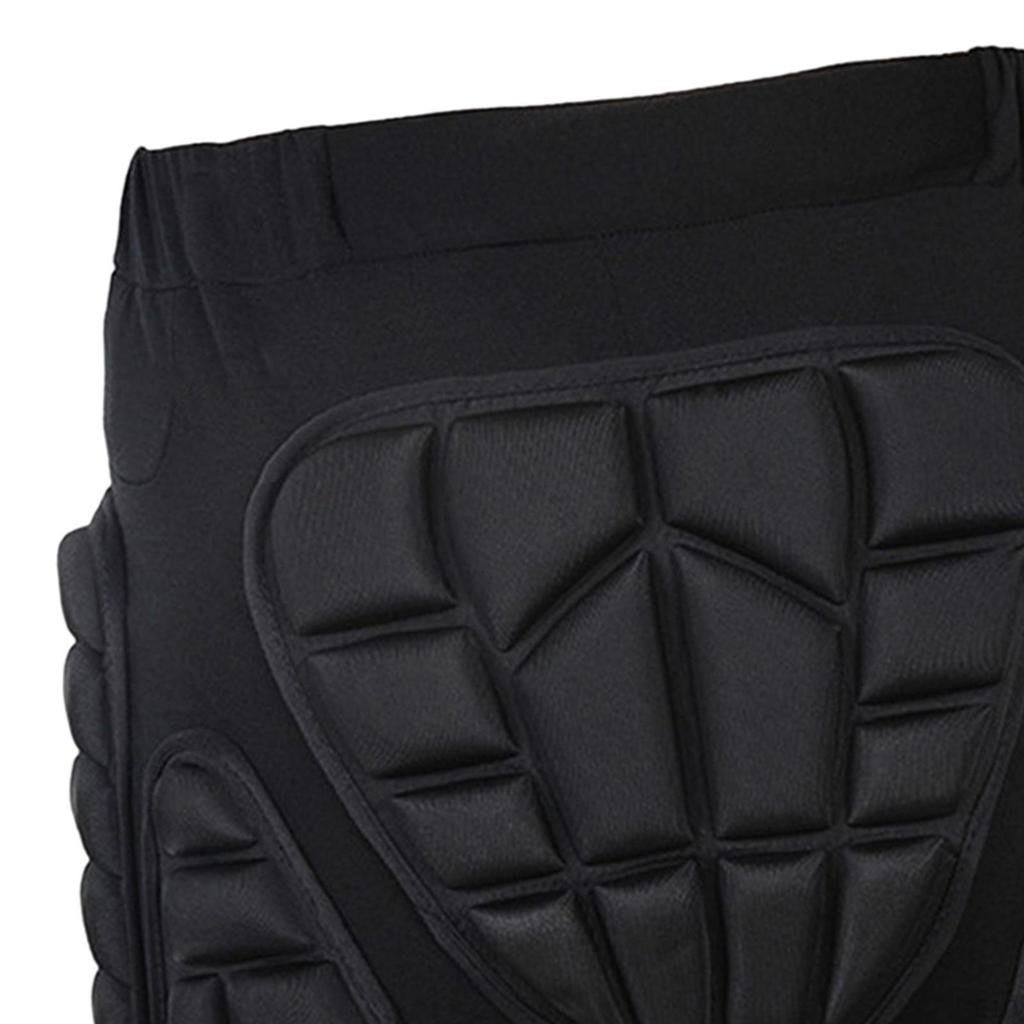 3D Gepolsterte Shorts, Hosen Schutz Hüfte Verstellbar Ausrüstung Stoßfestigkeit Rollerschutz für