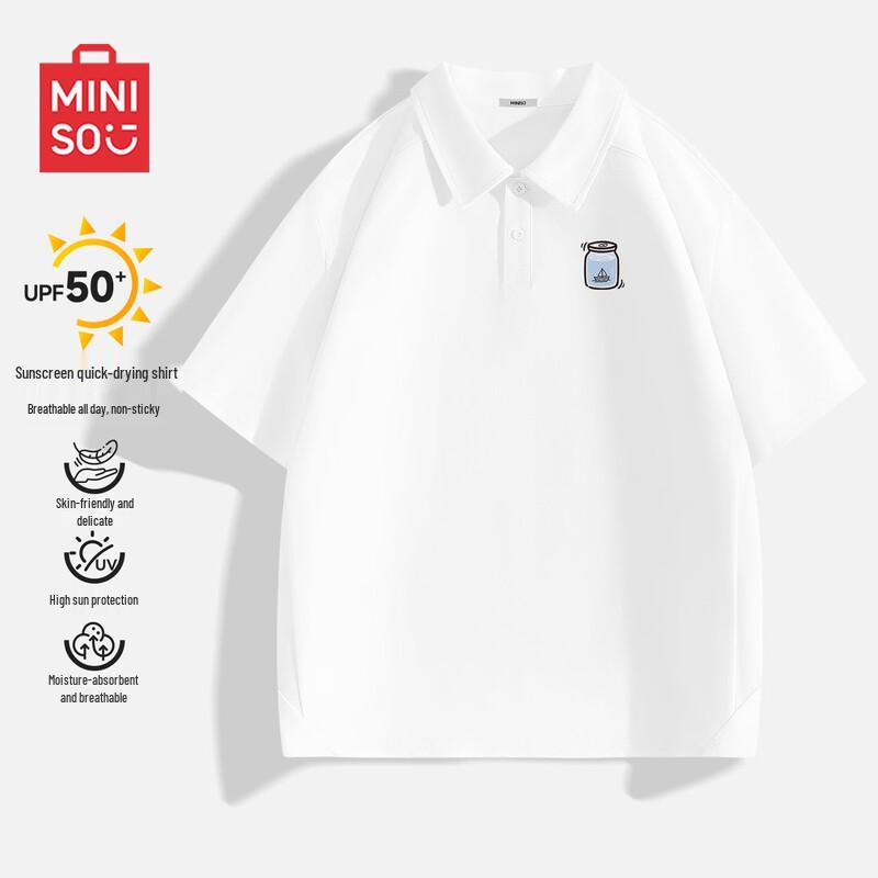 MINISO Men's American Style Polo Shirt