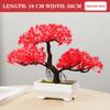 Artificial Plants Bonsai Small Tree Simulation Pot Plants Fake Flowers Table Potted Ornaments for Hotel Garden Home Decor