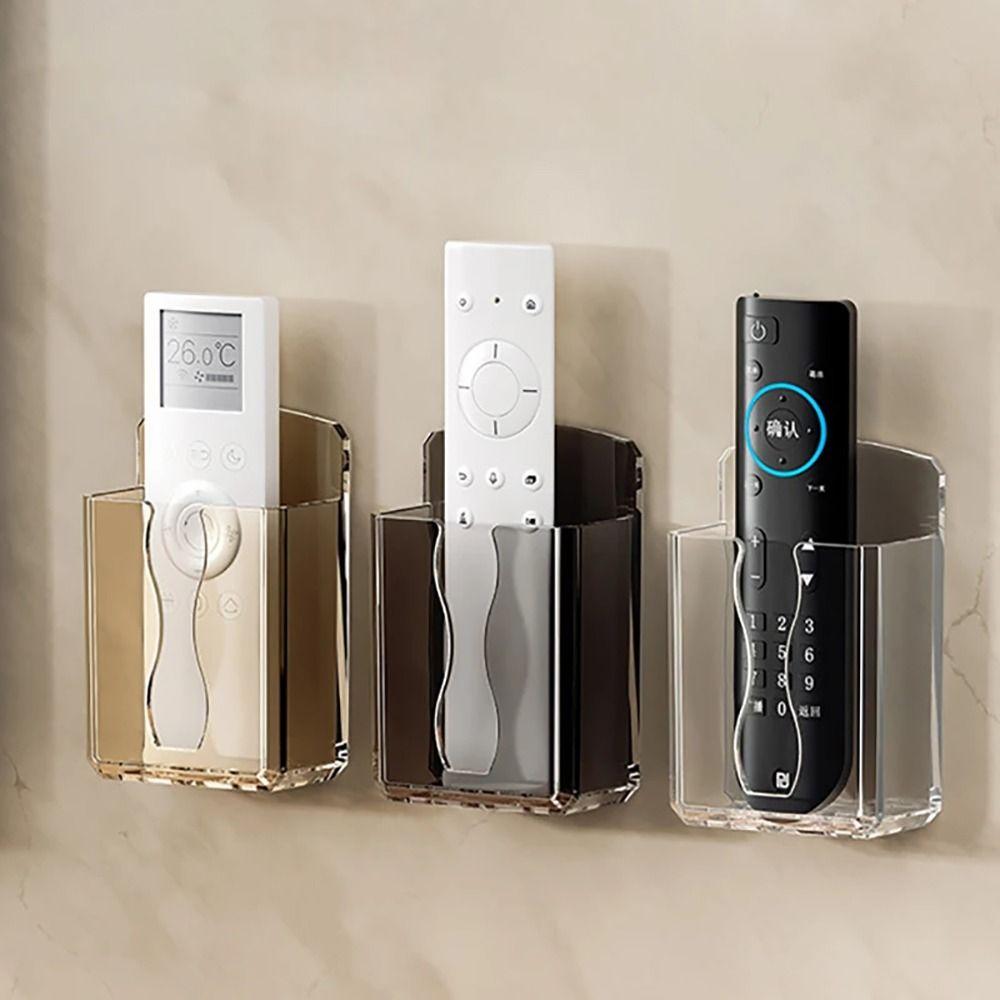 1Pcs Hanging Stand Remote Controller Holder Storage Phone Charging Bracket