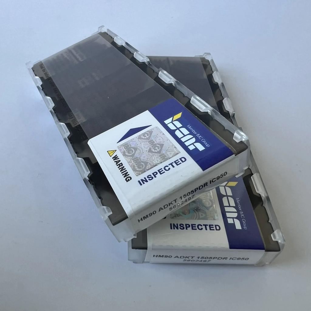 ISCAR / HM90ADKT1505PDR IC950  /Industrial indexable Carbide Inserts 10 PCS