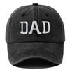 Cotton Parent-child Baseball Hats Vintage Outdoor Sunscreen Hats DAD MOM BABY Embroidery Caps