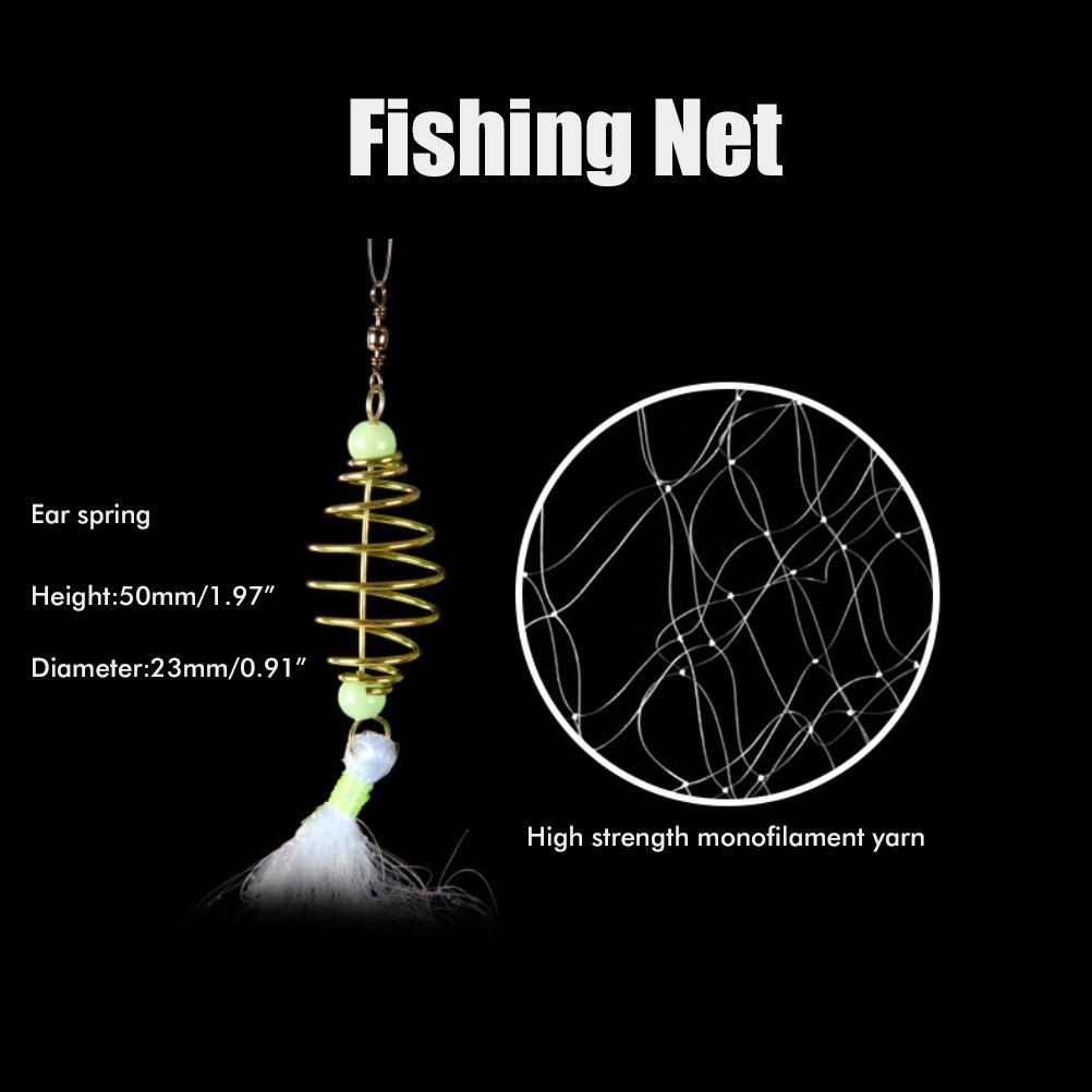 Fishing Net Fishing Net Trap Rod Cast Fishing Net Durable Fishnet Tackle Fishing Mesh Net