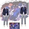 Blue Lock Cosplay Suit Isagi Yoichi School Uniforms Coat Tie Shirt Pants Costume