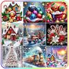 5D Diamantmalerei Weihnachtsartikel Festliche Atmosphäre Geschenke Kunsthandwerk DIY-Set Stickerei Diamant-Mosaik-Gemälde Set