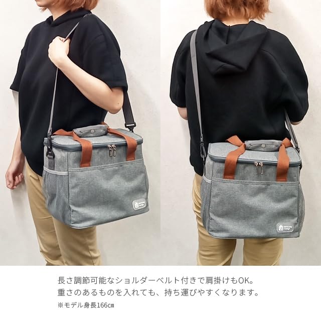 [Suitcase Company] Large Capacity Cooler Bag, Insulated, Soft, Handheld, or Shoulder Bag with Shoulder Strap, Foldable, Perfect for Camping, Fishing,