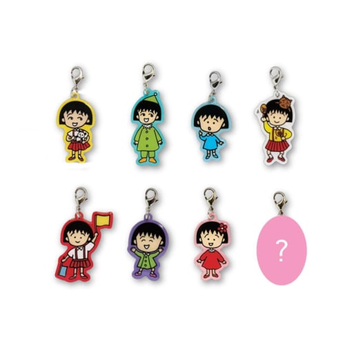 Toshinpack Chibi Maruko-chan Trading Charms (Original 35th Maruko (Assorted/8 Types)) CM-FC201
