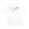 Unisex Oversized Cotton T-Shirt With Gradient Geometric Print Casual Tee Youth
