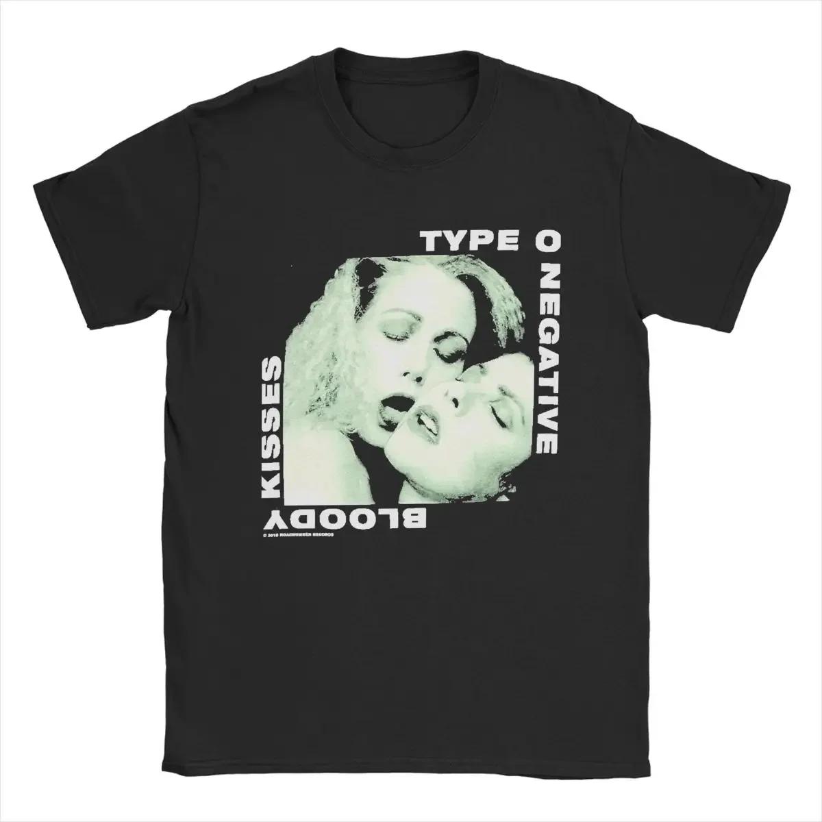 

Awesome Type O Negative Bloody Kisses T-Shirts for Men Round Neck 100% Cotton T Shirts Short Sleeve Tees Unique Clothing#Color S