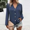 T Shirts For Women Pleated V-Neck Dressy Casual Blouses Printing Short Sleeve Summer Tops Loose Fit