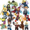 16 Pcs Superhero Action Figures Minifigures Building Blocks Toy Set 34044