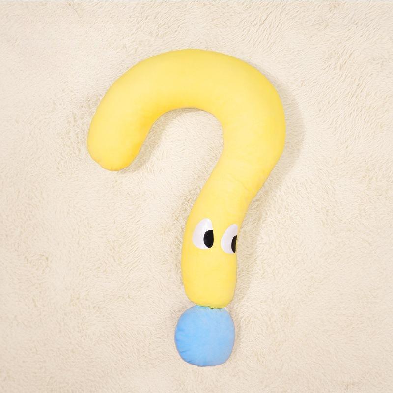 

1pcs Dog Question Mark Pillow Pet Mat Multi-Purpose Sleeping Pillow for Dogs and Cats Soft Plush Pet Bed Cushion