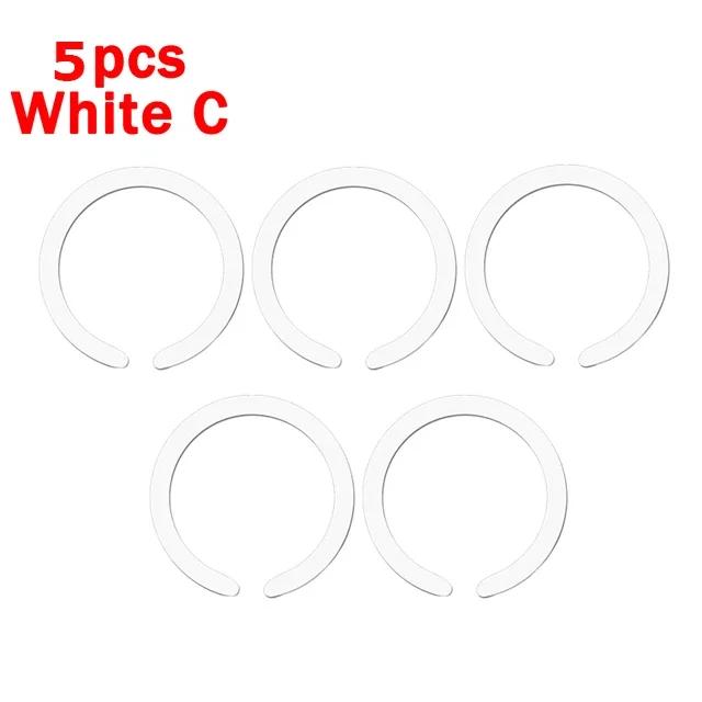 7/5/1pcs Universal Stainless Steel Magnetic Metal Plate Ring for Apple IPhone 15 14 Magsafe Wireless Charger Metal Iron Stickers