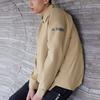 Men's Adidas Terrex C Myshelter W.r Logo Stripe Printing Lapel Jacket Khaki H48571