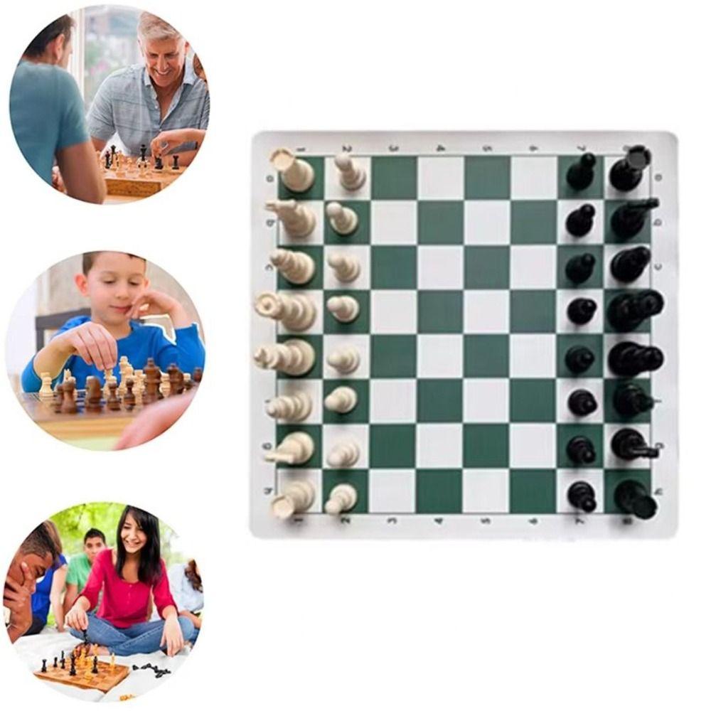36/42/51cm Chessboard Medieval Chess Set Resin Travel Chess Pieces Set  Desktop