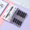 K35 Click-Action 0.5mm Bullet Tip Pen - Red, Black, Blue - Smooth Refill Water-Based Signature Pen for Office Use