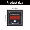 High Precisions Voltage Gauge For Generators Single Phase 3 Phase Voltage Meter With Clear LED Screen