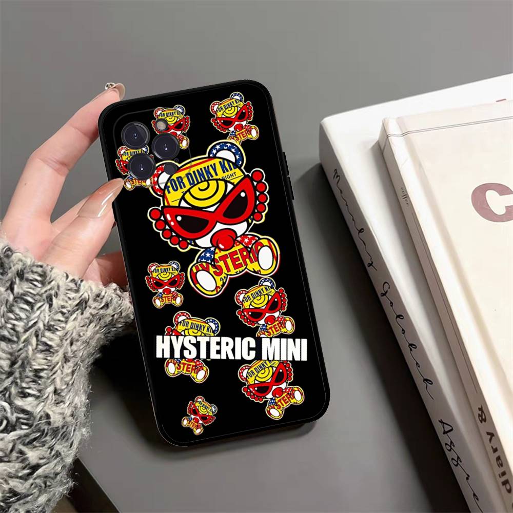 

Classic H-Hysteric Popular Brand M-Mini For Iphone 17 16 15 14 11 12 13 Pro Max Plus Case Cute Art Phone Cover iPhone 17 Air