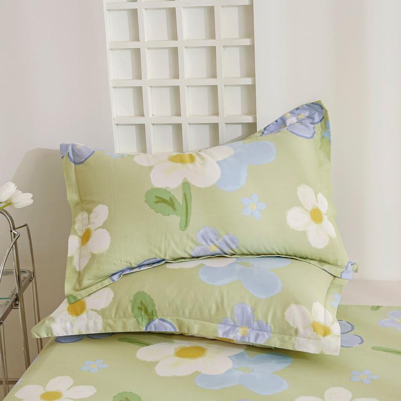 Cotton Pillowcase 2pcs Flowers Pillow Cover Bedding Decorative Pillow Case PillowCase Cover Nordic Sling Cushion Covers