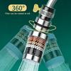 360 Degree  Rotatable 6 Layers Faucet Filter Kitchen Tool Sink Bathroom Accessories Bubbler Filtration Faucet Splash-Proof Shower