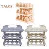 Egg Storage Container Large Capacity Food Grade BPA Free Foldable Design Portable Egg Holder Refrigerator Tray