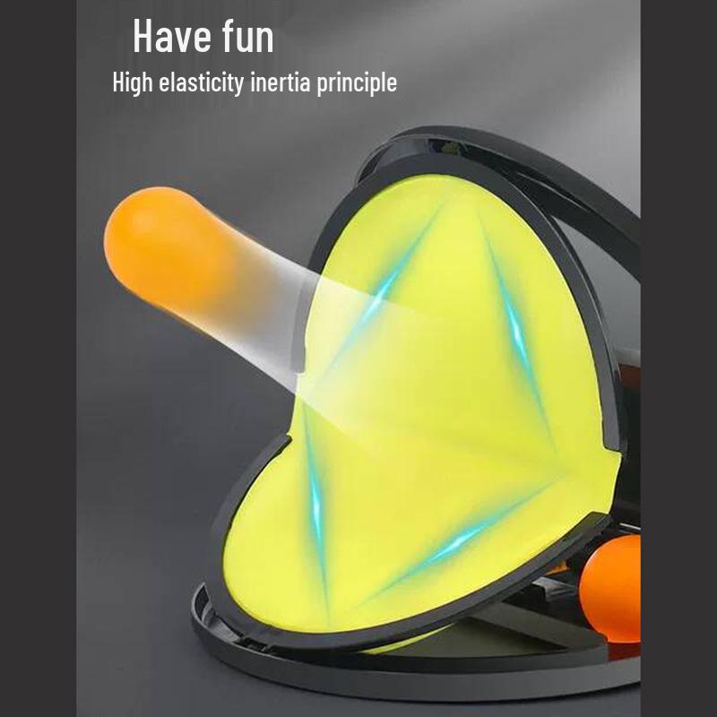 Hand-held Sensory Parent-Child Interaction Ball: Double-Person Throw & Catch Table Tennis Toy