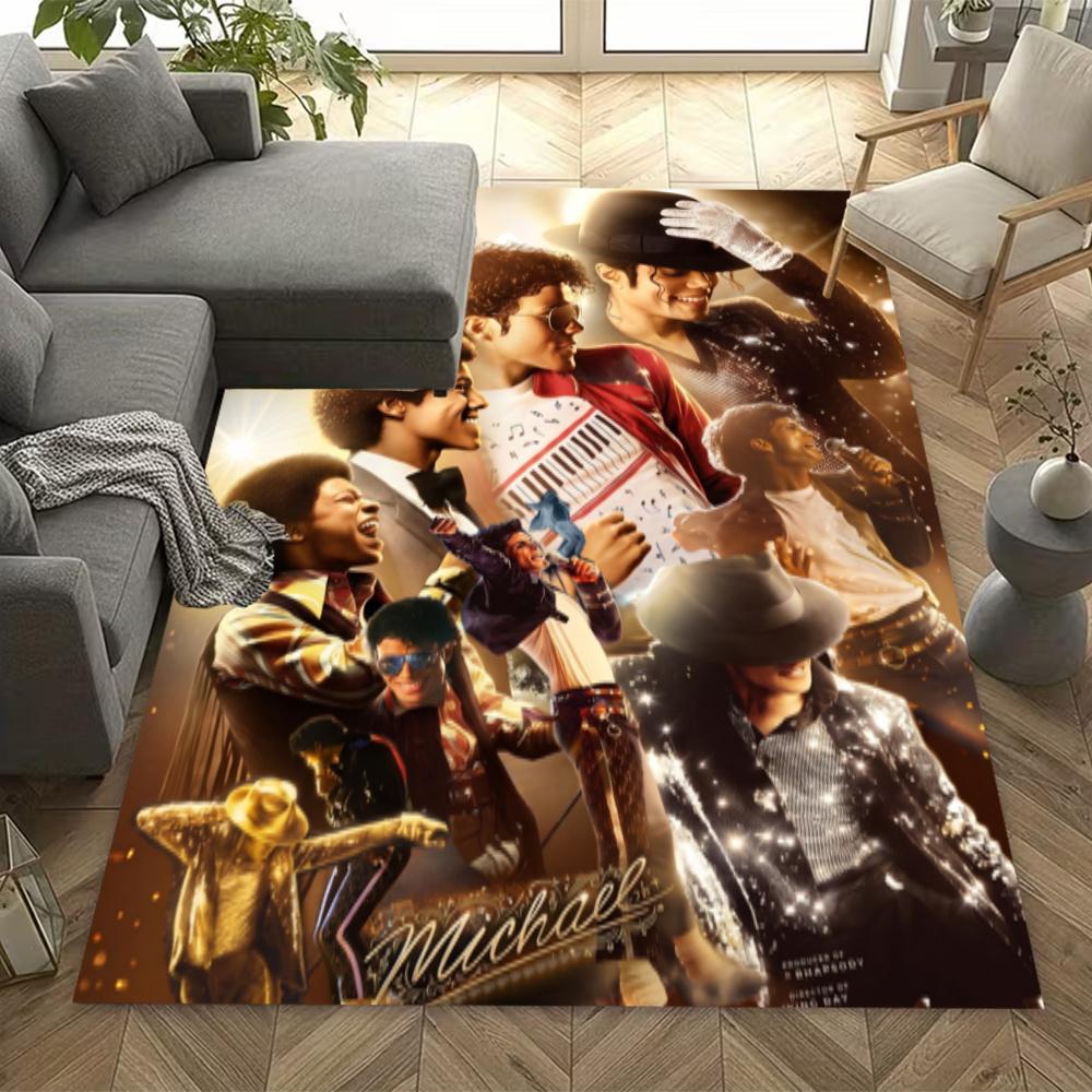 Michael Jackson Dance Pose Floor Rug Office Rug Suitable For Kitchen Game Room Entryway Dormitory Antislip Carpet Office Home Decor