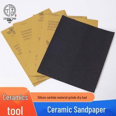 Ceramic Sandpaper Discs for Bisque & Clay: Wet/Dry Sanding, 120-2000 Grit