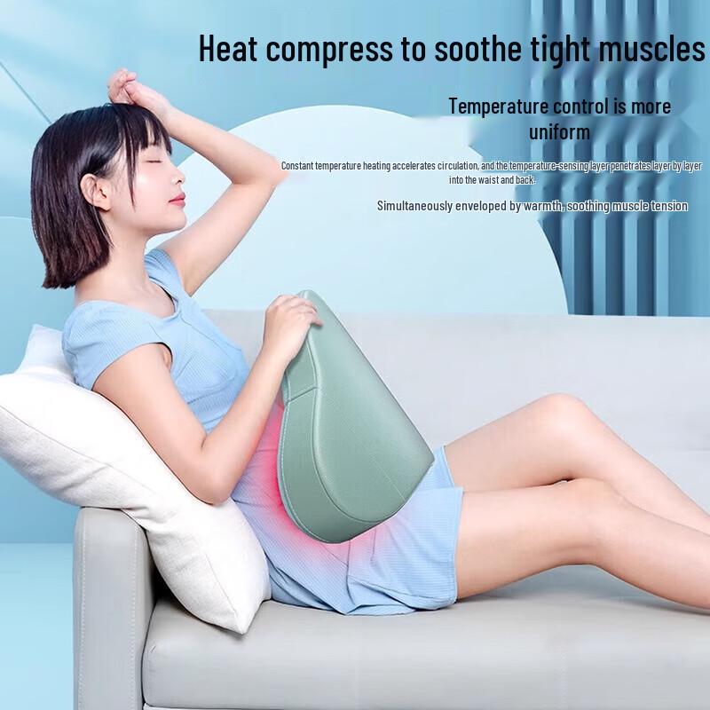 AUX Shiatsu Massage Pillow with Heat CN plug (adapter included)