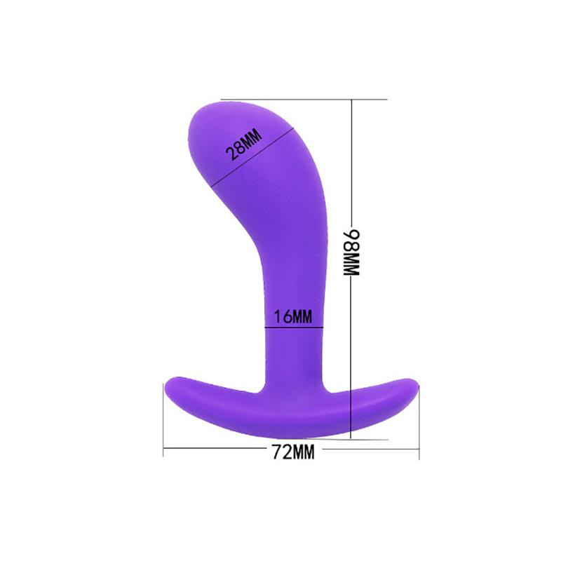 1/3Pcs Beginner Silicone Butt Plug Anal Plug For Men Prostate Massager For Gay Mini Anal Bullet Vibrator Sex Toy For Men Women