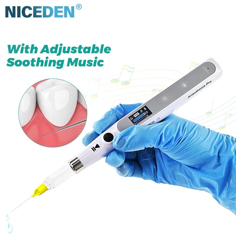 Niceden Portable LCD Display Dental Electric Painless Anesthesia Injector Pen Digital Anesthesia Syringe with Music
