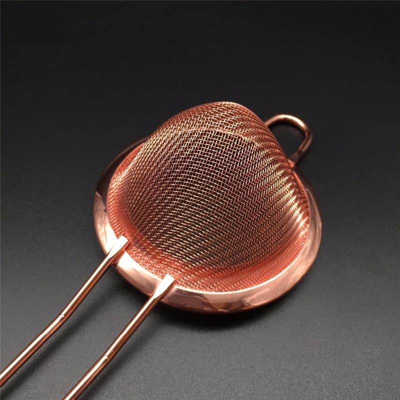 304 Stainless Steel Fine Mesh Bar Cocktail Strainer Sieve for Removing Bits from Juice Professional Quality Mesh Strainer