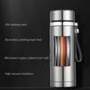 New Large-capacity Stainless Steel Outdoor Sports Water Bottle, Portable Car Sling Water Cup, Portable Insulated Coffee Cup