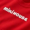 MIKIHOUSE Web Limited Back Logo One-Piece Dress for Baby & Kids Girls 80cm Red 10-1910-680