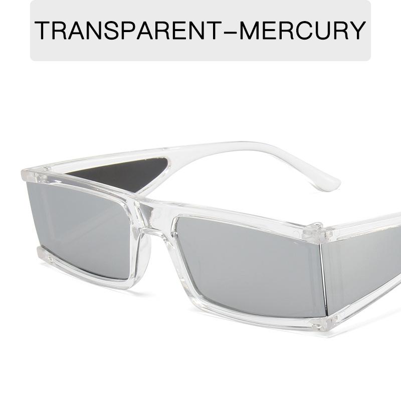 Small Rectangle Sunglasses New Women Sunglasses Retro Punk Motorcycle Sun Glasses UV400 Shades Outdoor Eyewear Driving Goggles