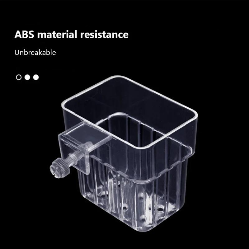 Aquarium transparent plant decoration bracket, water grass cup, multi plant hydroponic basket for fish tank landscape