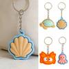Keychain 3D Printing Sea Animal Design Turtle Crab Octopus Portable Pendant Decompression