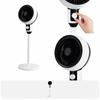 Circulation Floor Fan with Mechanical, 3 Oscillating Fan, Adjustable Height, -Use Table and Floor Standing Fan for Bedroom Home